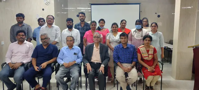 Doctors at the CME session