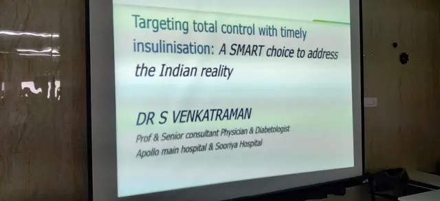 “Targeting total control with timely insulinisation” — Dr S. Venkatraman