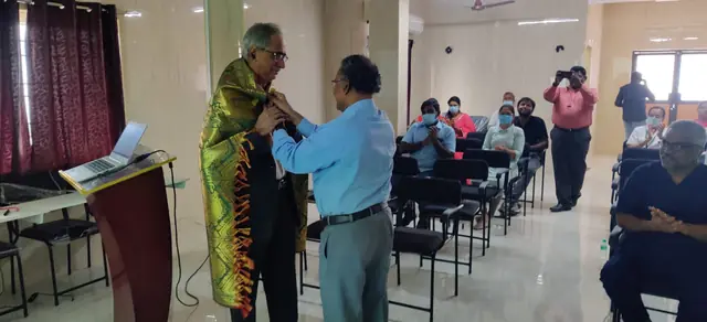 Felicitation of the speaker