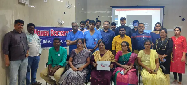 IMA Ambattur–Avadi members at KC Hospital